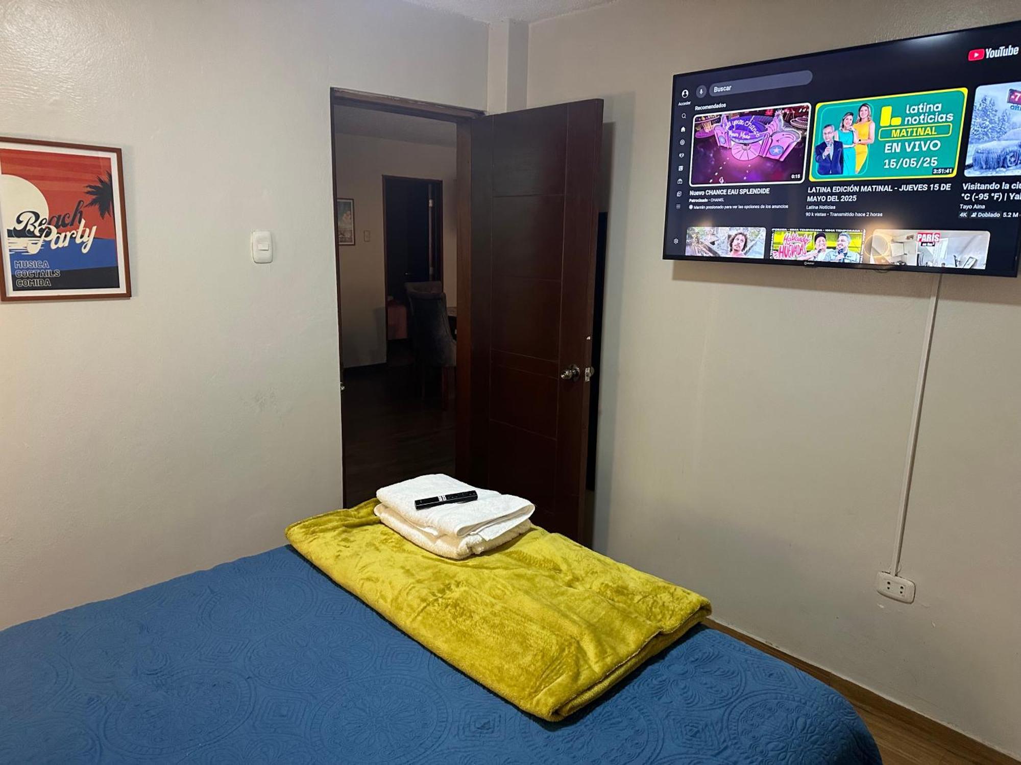 Hermoso Depa Amoblado 3Camas Wifi Terraza 利马 外观 照片